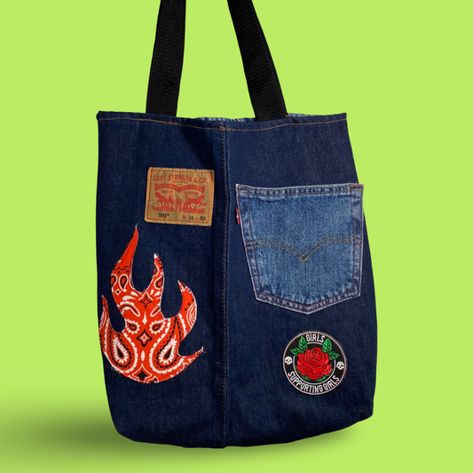 Flame Tote Bag